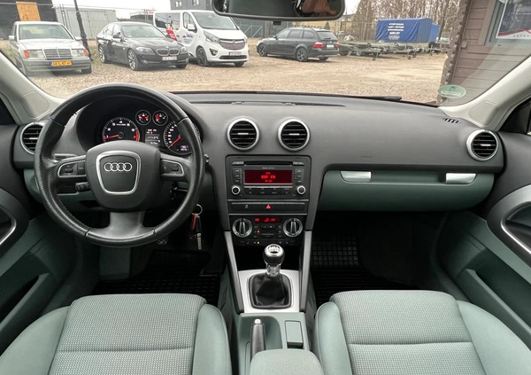 Audi A3 cena 32900 przebieg: 135000, rok produkcji 2011 z Tolkmicko małe 277